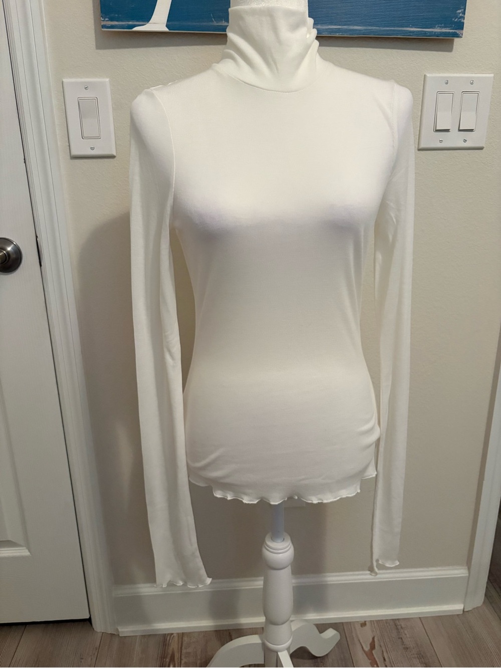 Intimately by free people. Classic White Turtleneck - Women's Rib Knit
